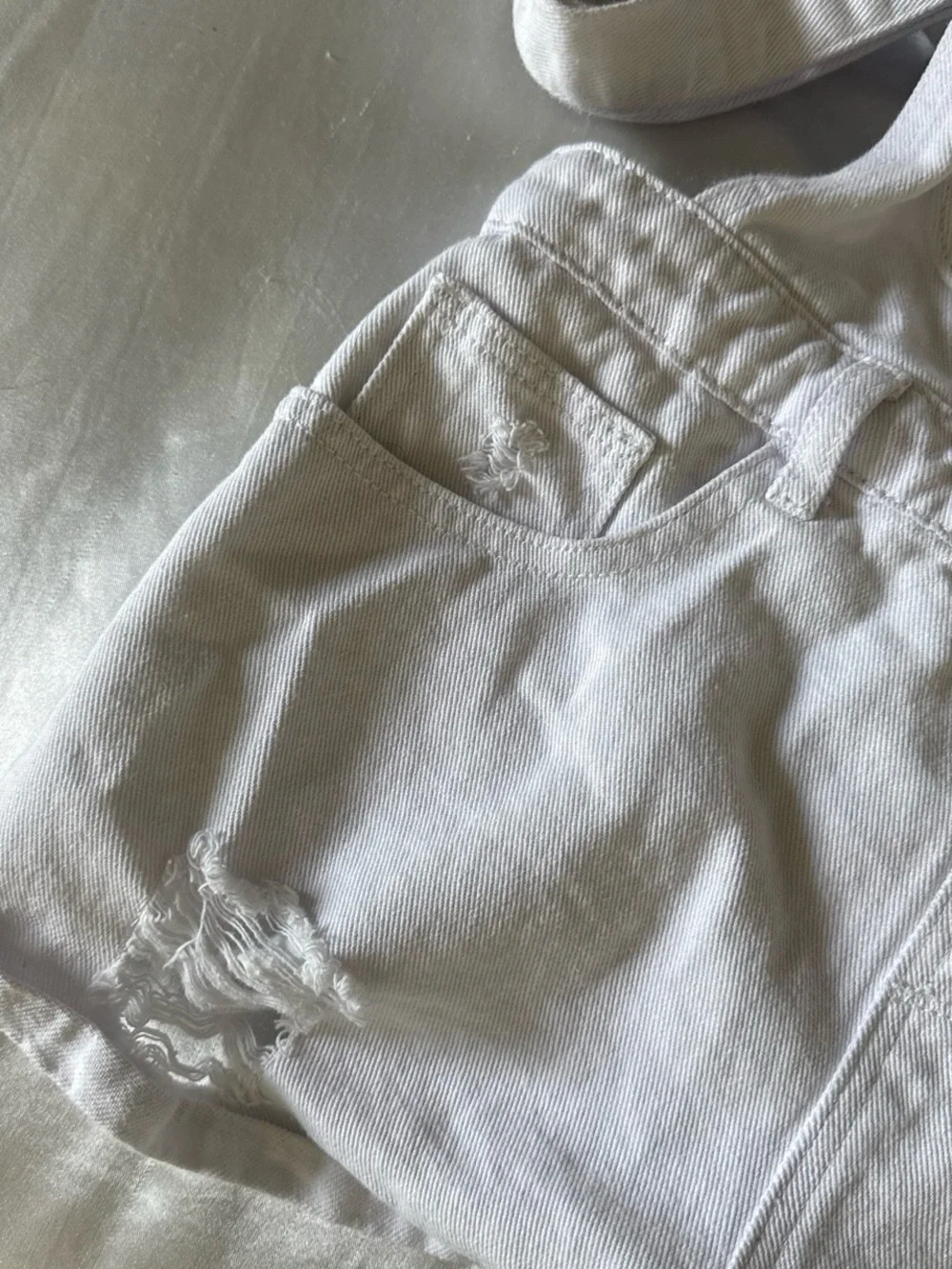 Revolve Superdown White Women's Denim Overalls